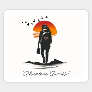 Cochlear Explorer | Adventure Awaits | Cochlear Implant Sticker